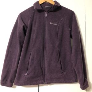 Columbia long sleeve fleece jacket